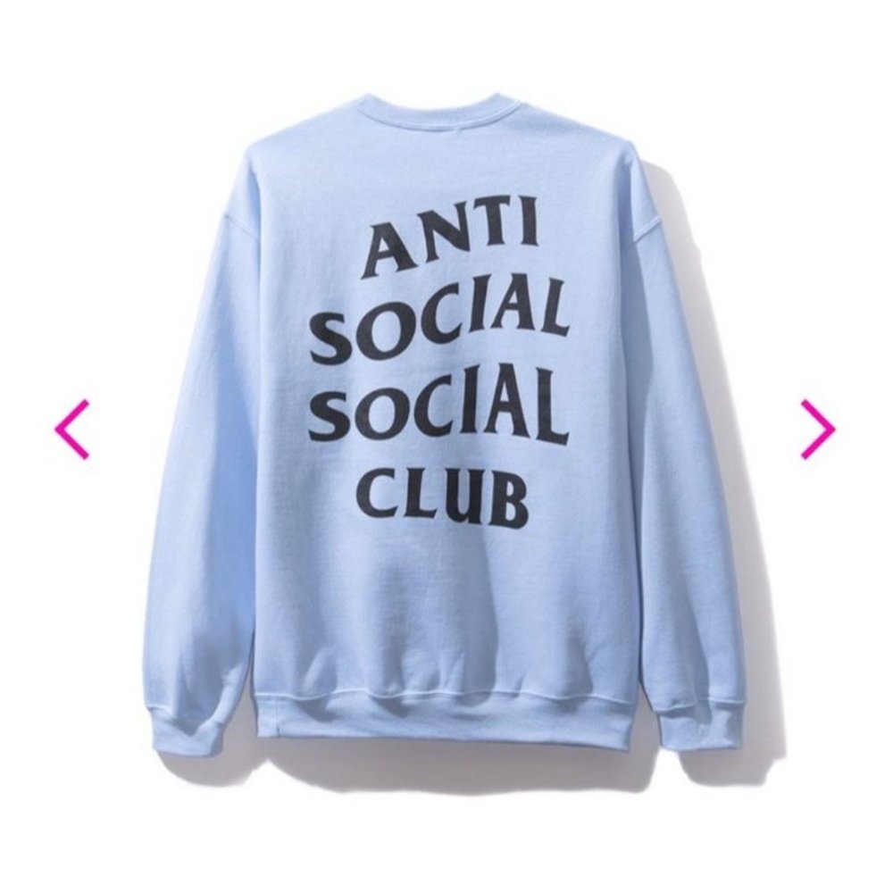 Anti Social Social Club "Feel You" Crewneck Sweatshirt XL